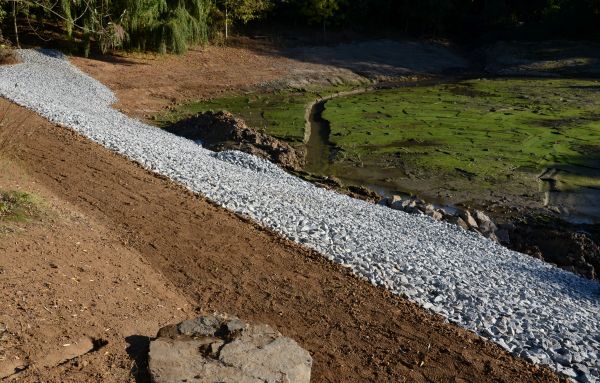 Landscape Swales Installation in South Zanesville