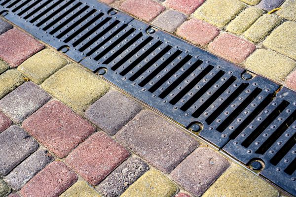Patio Drainage Installation in South Zanesville
