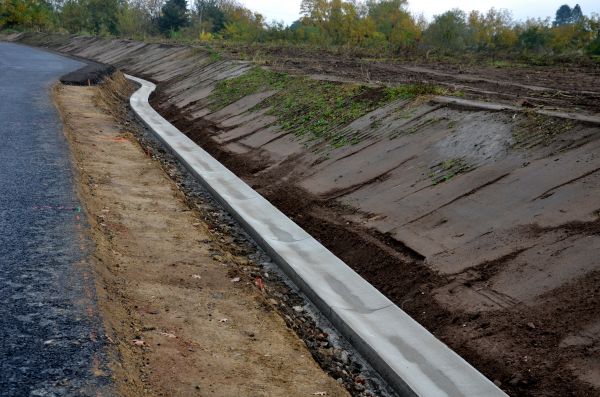 Slope Drainage Installation in South Zanesville