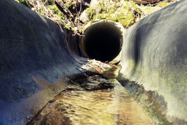 Drainage Swale Installation in South Zanesville